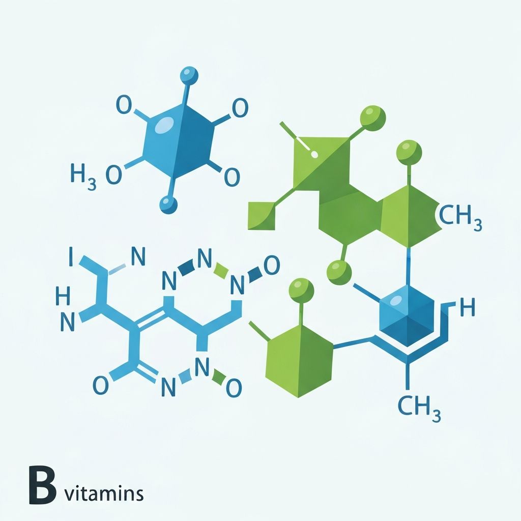 B vitamins representation